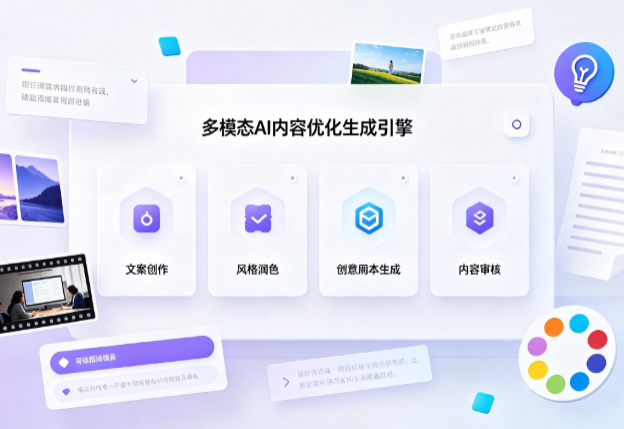 围场满族蒙古族自治县AI智能内容优化创新 多模态生成技术丰富数字内容创作生态