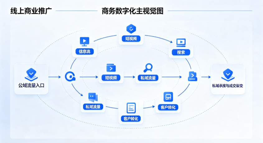 围场满族蒙古族自治县线上商业推广怎么做？全域流量闭环搭建与低成本转化实战指南